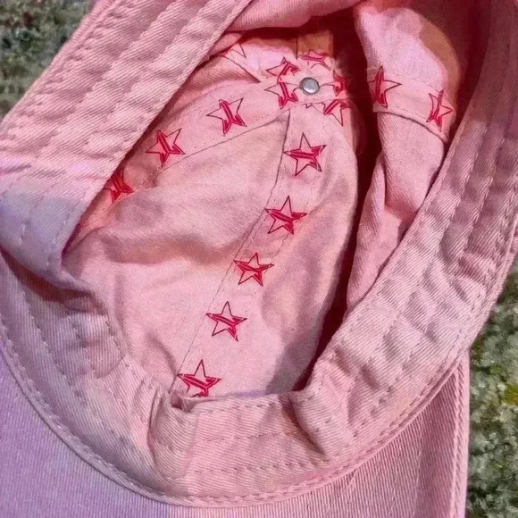 Jeffree Star pink star baseball cap, GUC, Jeffree Star Cosmetics - Picture 3 of 3